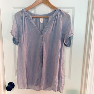 H&M thin cotton maternity shirt
